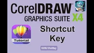 Corel Drow X3, X4, X5, X6, X7, X8  Shortcut key