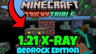 How To Get X-RAY Texture Pack For Minecraft 1.21/1.20 Bedrock Edition! (Works on Servers!)