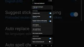Reset to default settings for keyboard in any android mobile phone 