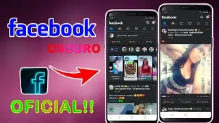 YA ES OFICIAL! MODO OSCURO PARA FACEBOOK / COMO ACTIVARLO / DICIEMBRE  2020