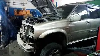 Сузуки Витара XL / Suzuki Vitara XL V6 2.7 замена подушек рамы
