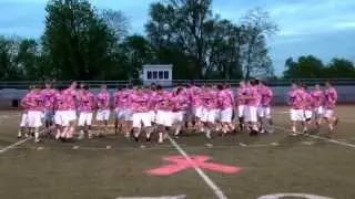 Trinity Dance Team Pink and White Game 2013
