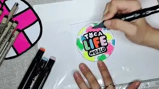 ☆Бумажные сюрпризы☆Toca Boca☆Процесс рисования пакетиков☆