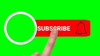 Subscribe Button Green Screen | Subscribe Button | Best Subscribe Button