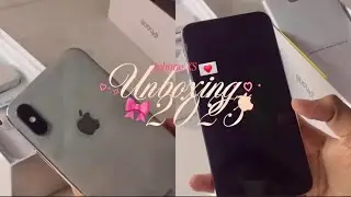 Unboxing Iphone XS in 2023 🌷🐚
