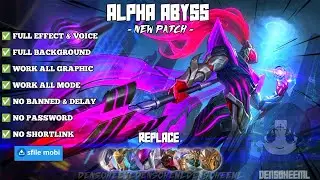 Script Skin Alpha Abyss No Password | Full Effect Voice - Update Terbaru 2026