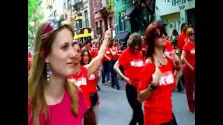 DANCE PARADE IN NEW YORK CITY