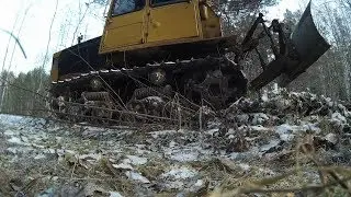 ДТ-75. В лес да по ягодицы