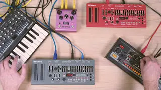 #042 :: Roland SE-02 // SH-01A // TR-08 // Strymon Dig
