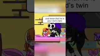 Big brother is comforting his little sister, how cutie☺️ Want to watch it check it out #gacha #fnaf