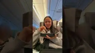 everything I ate flying singapore airlines 