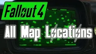Fallout 4 - How to Reveal All Map Locations Ingame