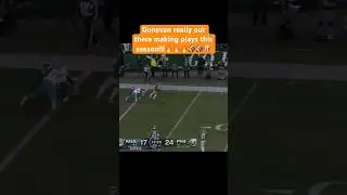 Donovan really out there making plays this season!!!🔥🔥🔥🏈🏈🍿 