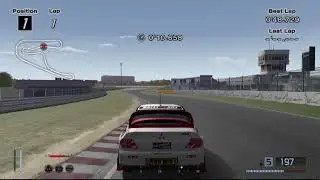 Gran Turismo 4 - Tsukuba 48.687 - Mitsubishi Lancer EVO Rally Car '03 Time Attack Machine