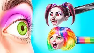From Nerd To Beauty Superhero! Dolls Come Alive! Extreme Makeover With Hacks From Tiktok