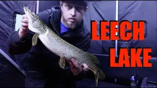 LEECH LAKE Ice Fishing Day Trip