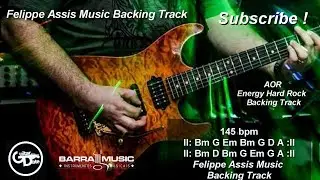 Felippe Assis Music AOR Energy Hard Rock Backing Track 145 bpm