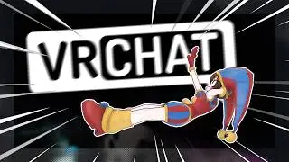Pomni FALLS into the PIT in VRChat | The Amazing Digital Circus