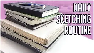 My Daily Sketching Routine 【Ideas & Tips for Beginners】