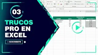 3 Trucos Pro en Excel