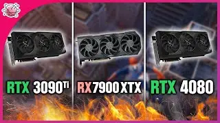 RX 7900 XTX vs RTX 4080 vs RTX 3090 Ti | Real Gaming Benchmark | FHD & QHD & 4K