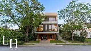 Inside a $7,750,000 Modern Miami Home with Rooftop Terrace & Bay Views