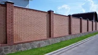 Как_построить_забор_из_кирпича