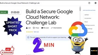 Build a Secure Google Cloud Network Challenge Lab||GSP322||