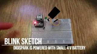 Introduction to Digispark ATtiny mini arduino board - instalation tutorial