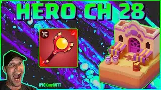 Archero HERO Chapter 28 COMPLETED!! I Always reroll these BOSSES Now!