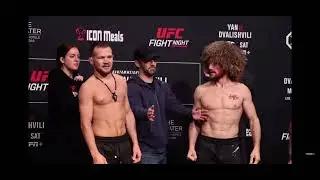 Merab dvalishvili calls petr yan a bitch so petr throat chops him