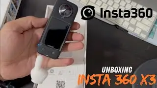 Unboxing the Insta 360 x3 | 360 Action Camera