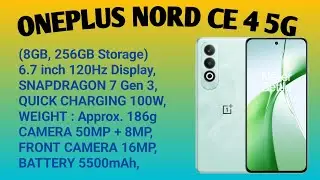 Oneplus Nord CE 4 Mobile 5g, OnePlus Mobile @shaheroomtechnicaltricks #oneplusnord