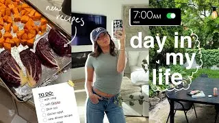7am day in my life: running again, new recipes & self care night