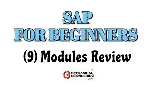 SAP FOR BEGINNERS |(9) Basic SAP Module Overview #saptutorial #SAP