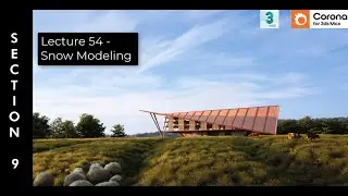 3ds Max 2023 Snow Modeling Tutorial | Create Realistic Snow Effects on Surfaces & Environments