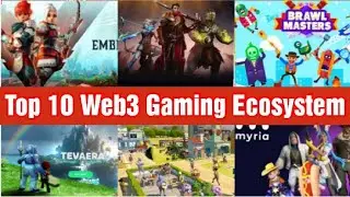 Best Top 10 - New Free To Play To Earn NFT Crypto Blockchain Trending Web3 Games Ecosystem  | 2023