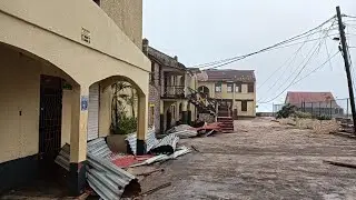 Hurricane Beryl Aftermath in St Elizabeth Jamaica.