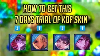 HOW TO GET KOF SKINS TRIAL??!!! TUTORIAL!!
