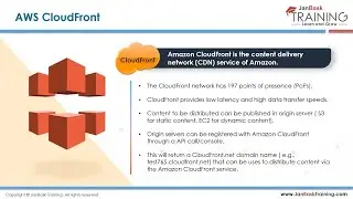 AWS CloudFront | Creating Amazon CloudFront Distribution | JanBask Training
