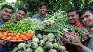 RINGAN NO ORO | BAINGAN BHARTA | BAJRA NA ROTLA | Village Rasoi