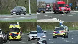 [ DSI ] Arrestatieteam [ QRT ] [ 13-2281 ] Ambulance en Ovdg met spoed naar een inzet in Kudelstaart