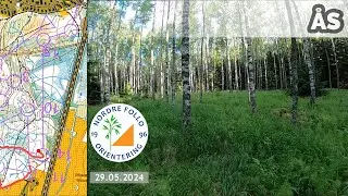 Headcam Orienteering: Ås, Akershus. Norway.