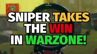 Winning in Warzone with a Sniper!