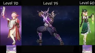 Genshin Impact(𝗔𝗥𝟰𝟱, 𝗪𝗟𝟱): 𝟮𝘃𝘀𝟭 Demo - 𝗬𝗮𝗲 𝗠𝗶𝗸𝗼 (Lvl 70) + 𝗘𝗺𝗶𝗹𝗶𝗲 (Lvl 60) vs 𝗠𝗮𝘀𝗮𝗻𝗼𝗿𝗶 (Lvl 75)