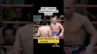 HUMINA DAW SI MIGUEL COTTO dahil sa pangyayaring ito #shorts  #boxer  #mannypacquiao