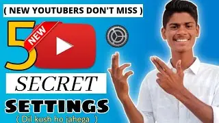 ||5 Youtube Hidden Tips🔥 ||youtube secret settings ||