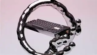 3D Keyboard Commercial - Blender