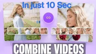 Combine or merge Any large video in just 10 sec! 💯% Works! #video #entertainment