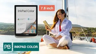 PocketBook InkPad Color - the first 7.8-inch e-reader with color E Ink KaleidoTM Plus screen
